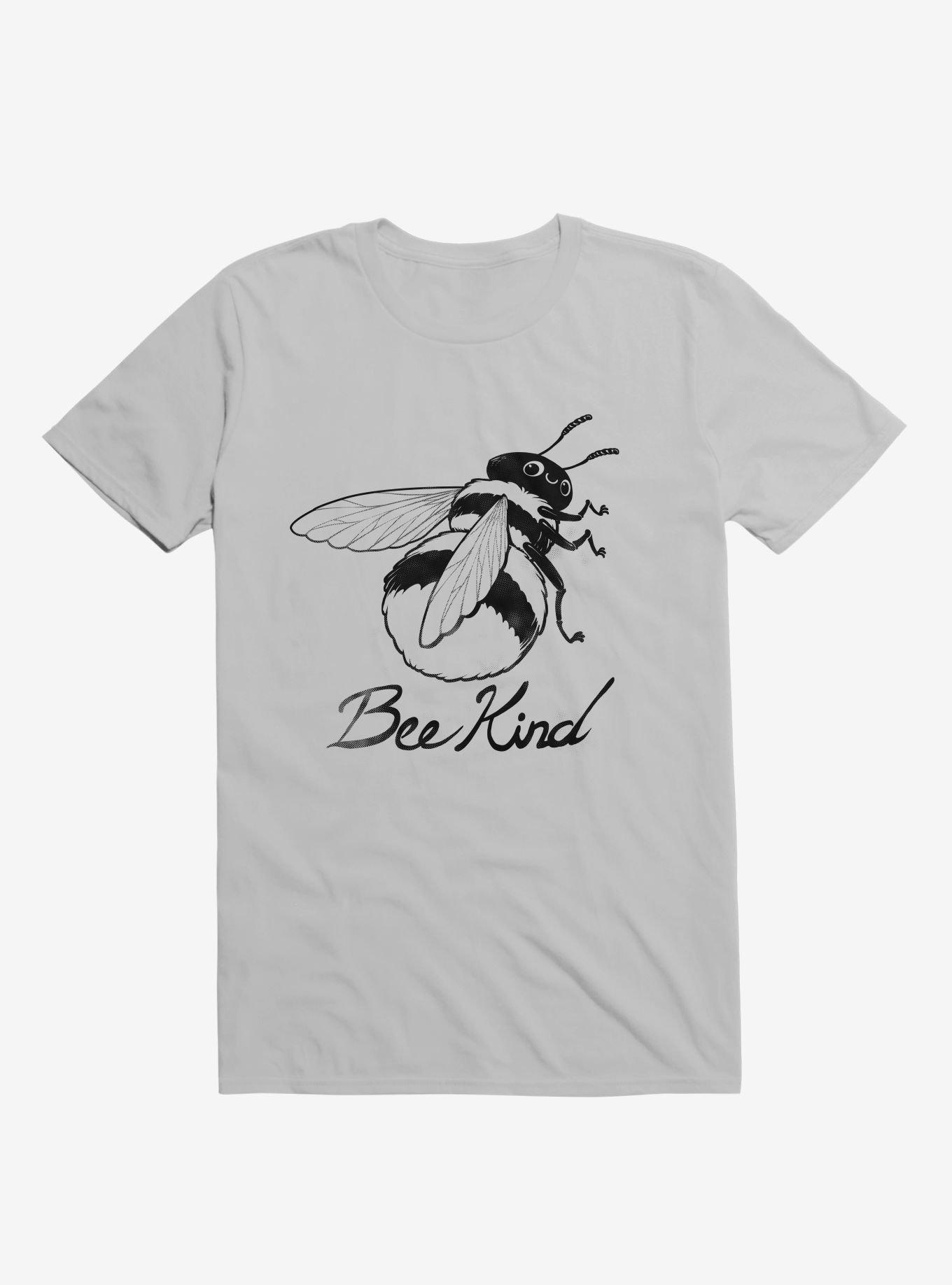 Bee Kind Ice Grey T-Shirt, , hi-res