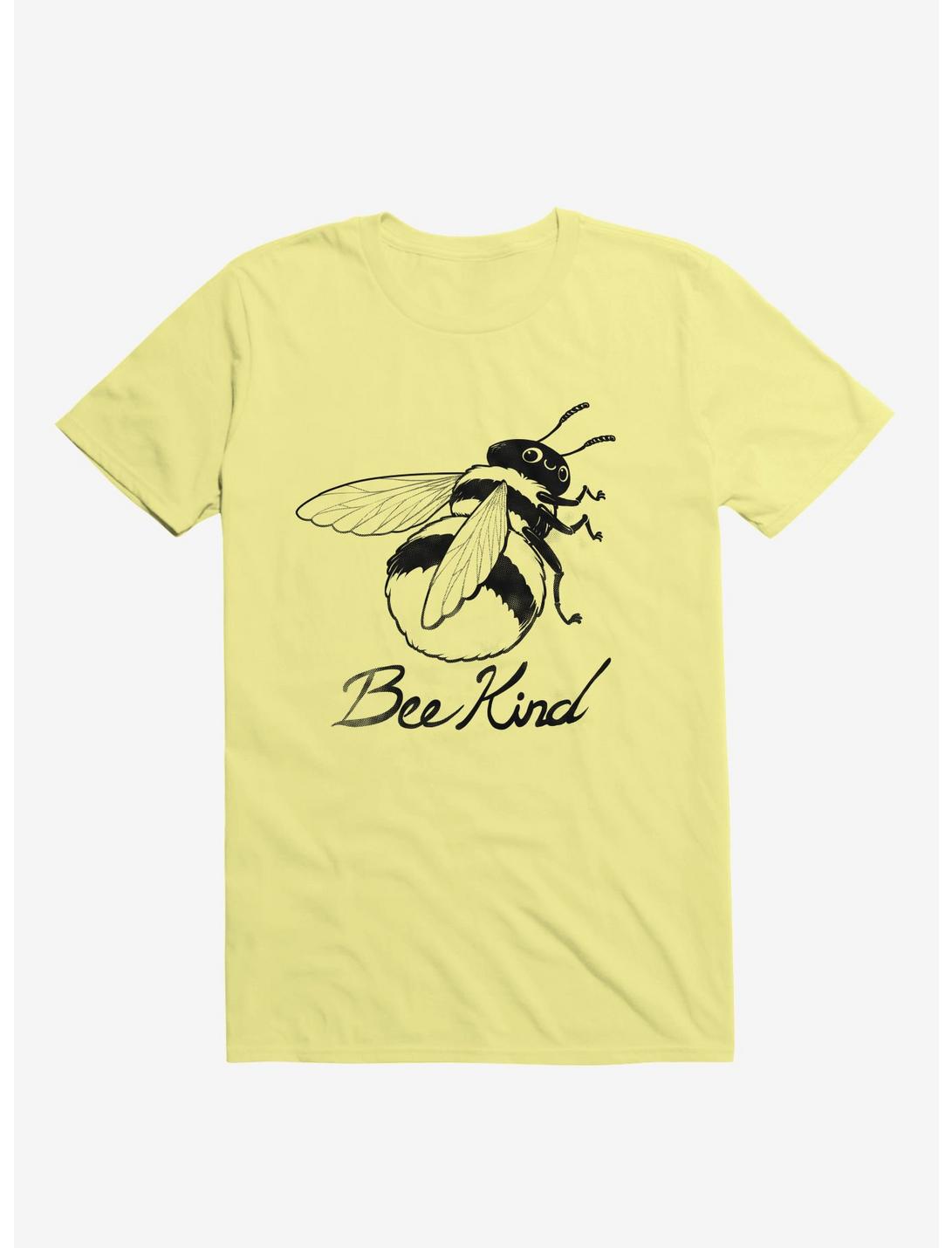 Bee Kind Corn Silk Yellow T-Shirt, CORN SILK, hi-res