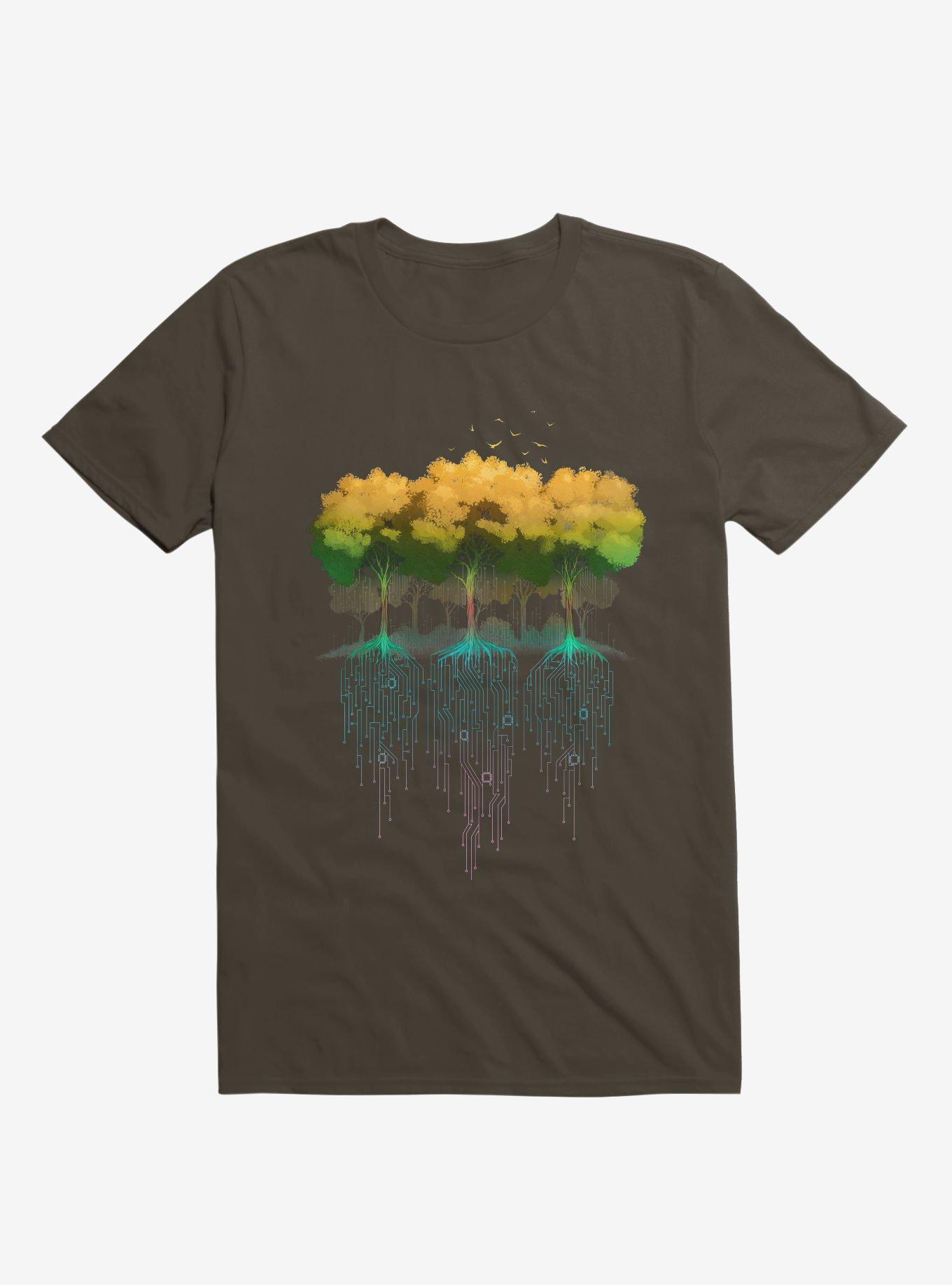 Connection Forest Brown T-Shirt, , hi-res