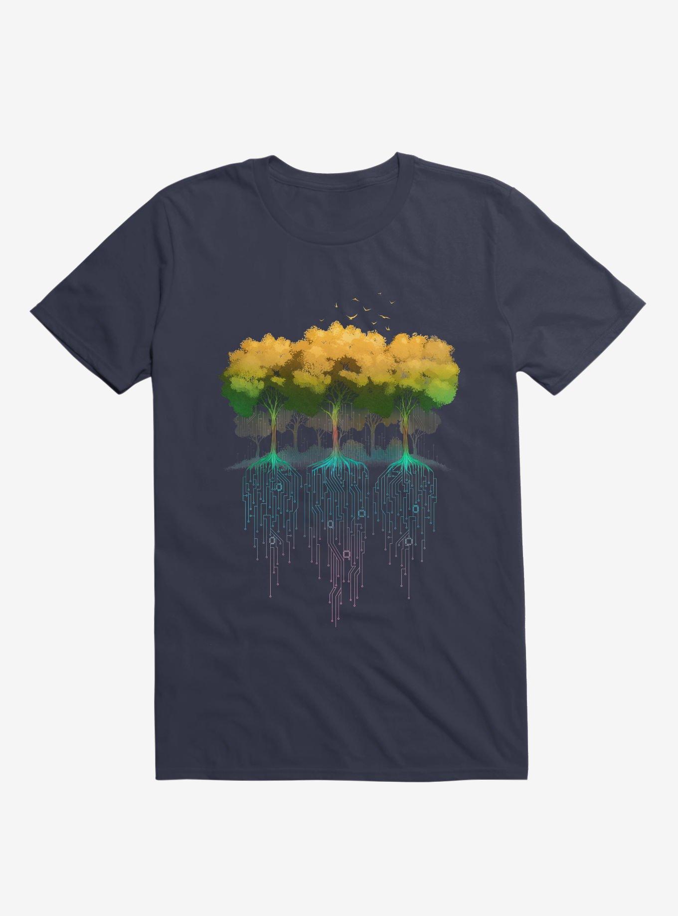 Connection Forest Navy Blue T-Shirt, , hi-res