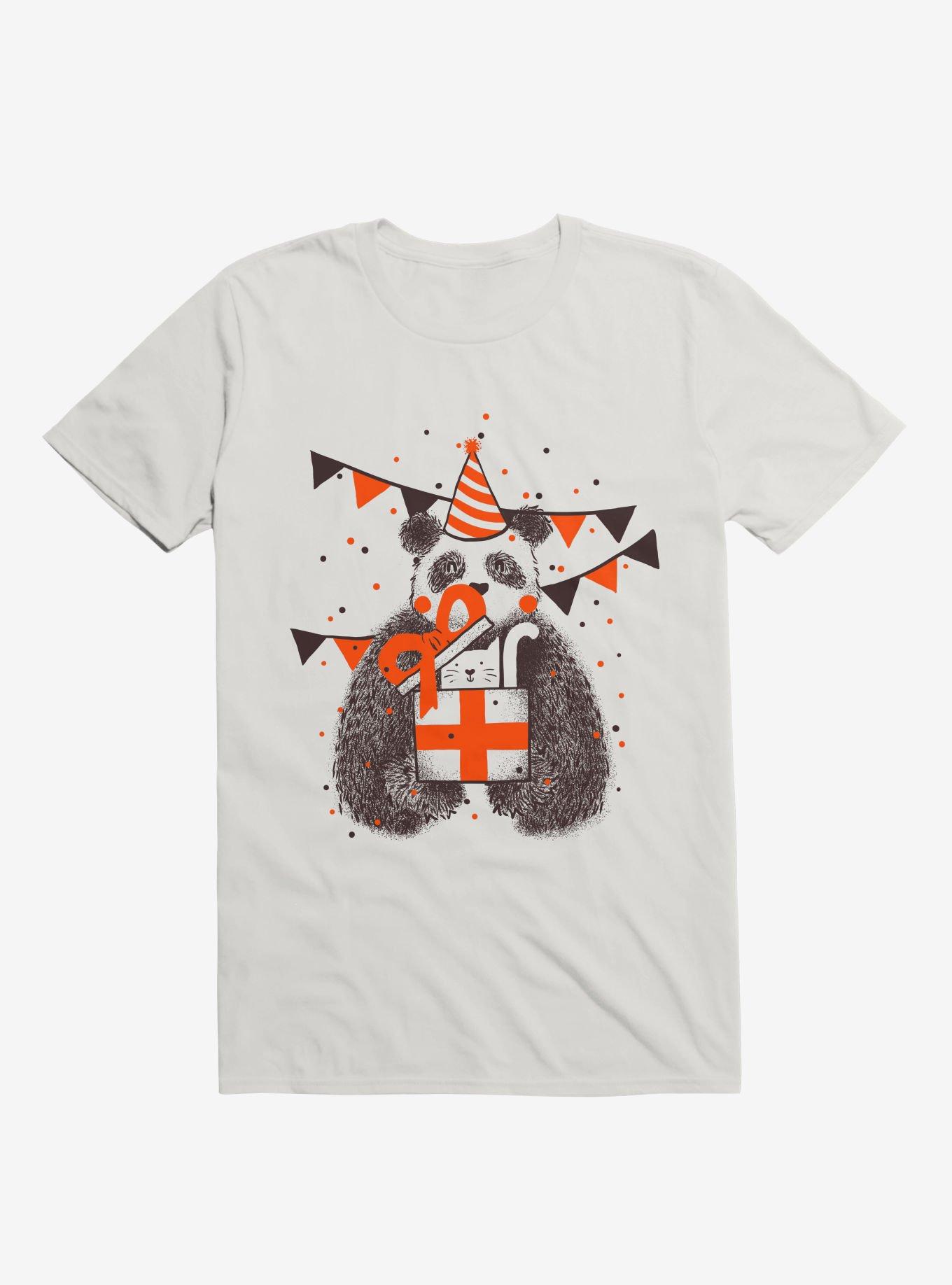 Happy Birthday T-Shirt, WHITE, hi-res