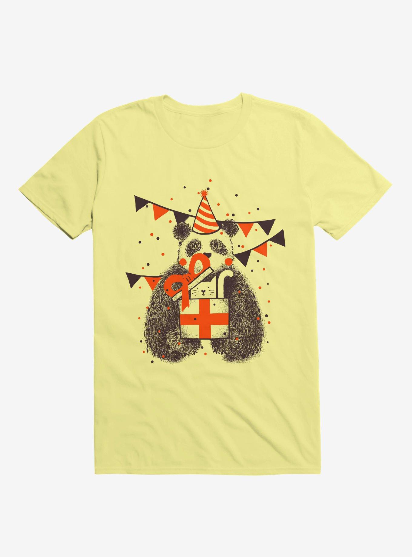 Happy Birthday T-Shirt, CORN SILK, hi-res