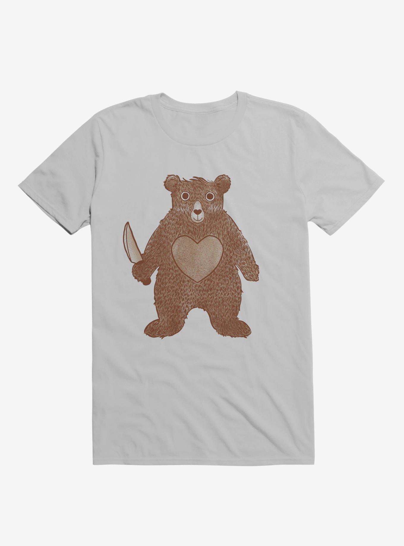 I Love You Bear T-Shirt, ICE GREY, hi-res
