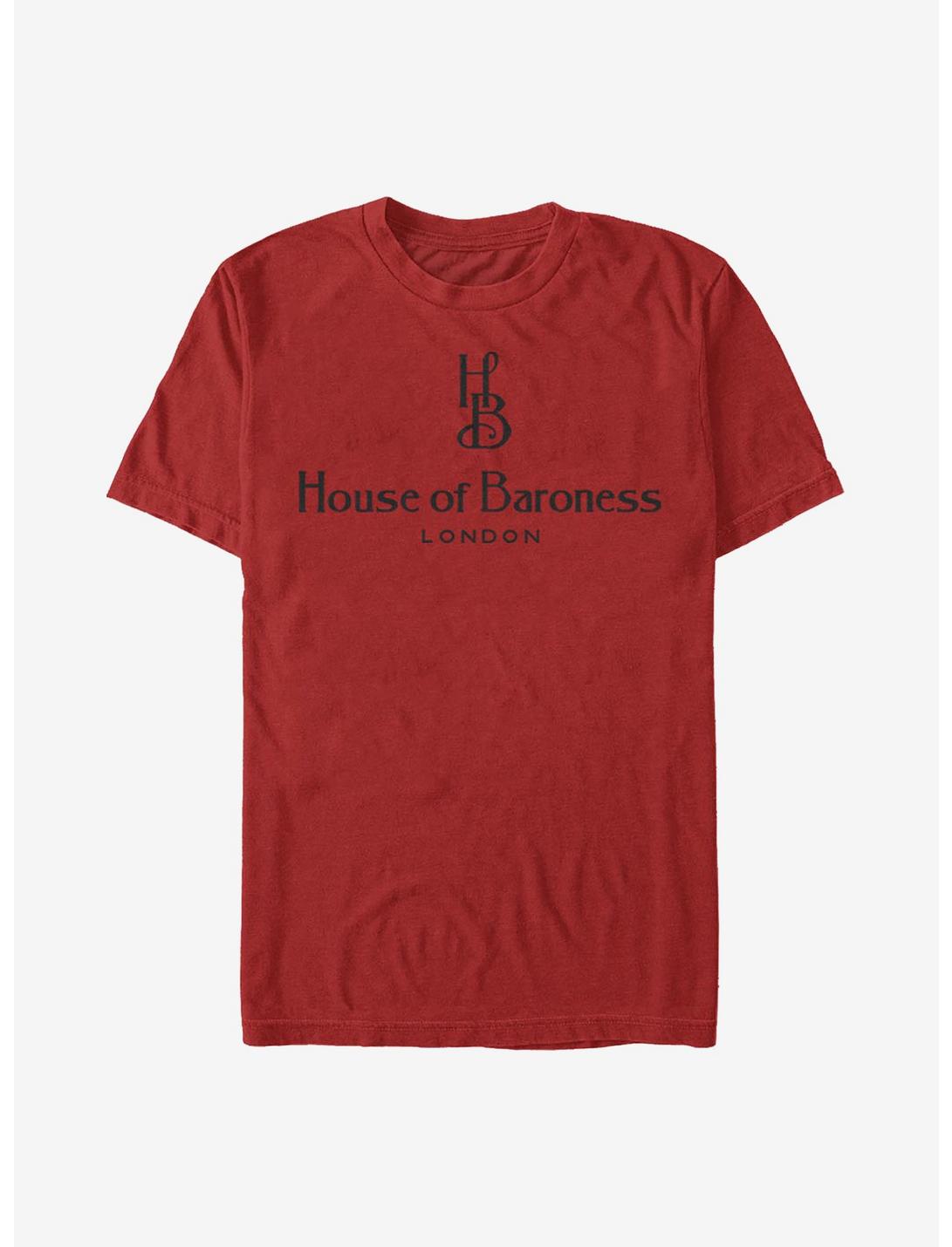 Disney Cruella House Of Baroness Simple T-Shirt, RED, hi-res