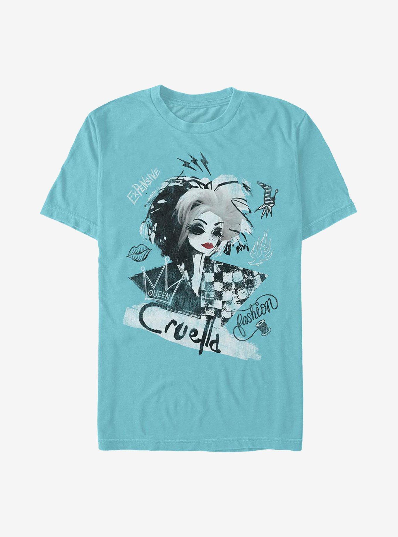Disney Cruella Artsy T-Shirt, , hi-res
