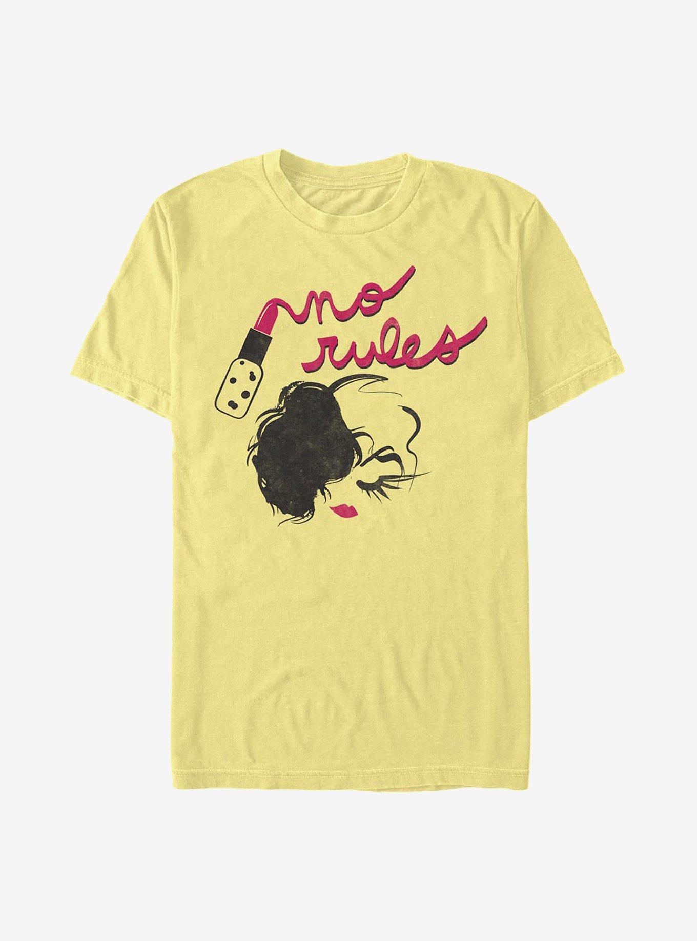 Disney Cruella No Rules Lipstick T-Shirt, , hi-res