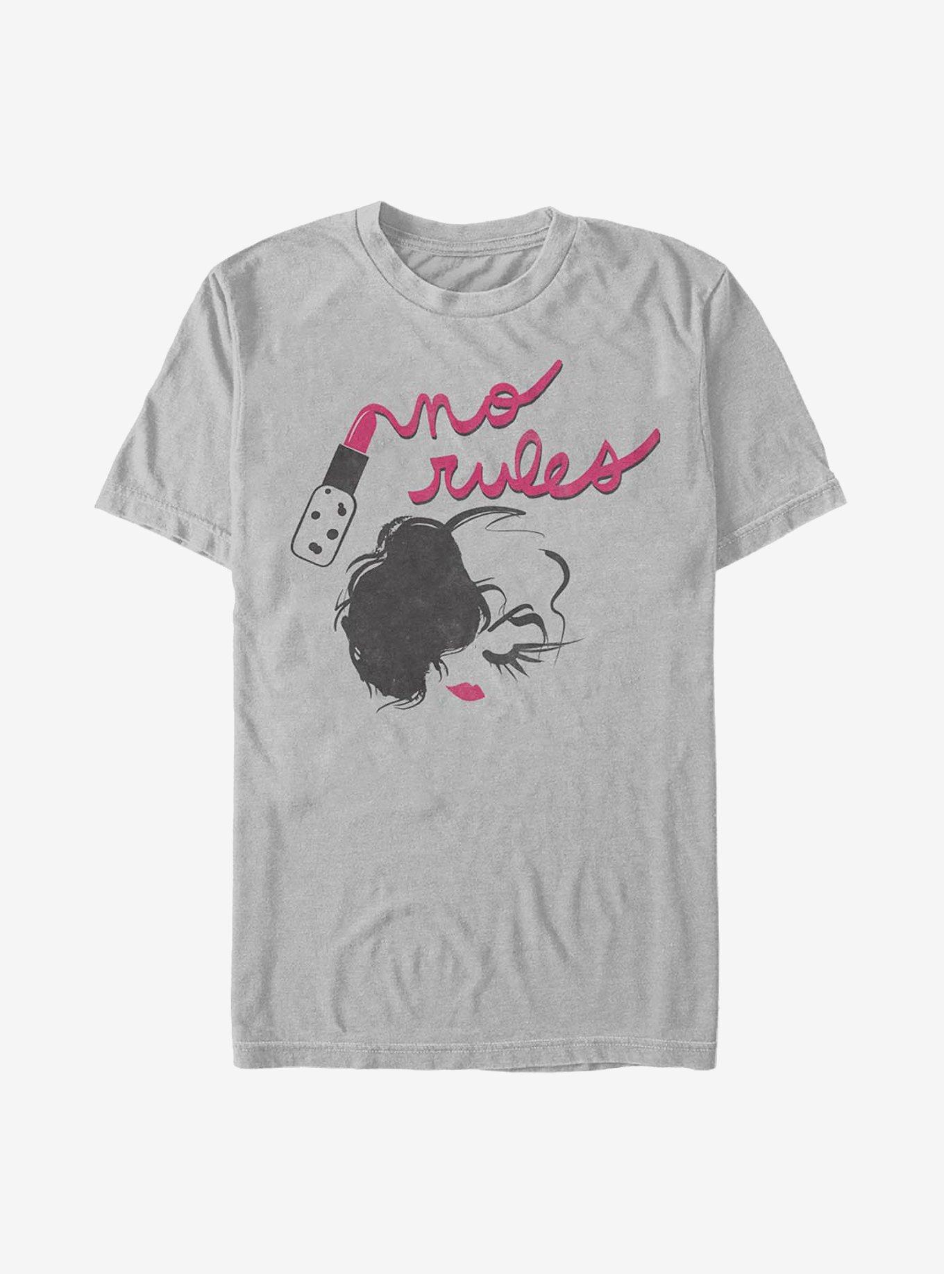 Disney Cruella No Rules Lipstick T-Shirt, , hi-res