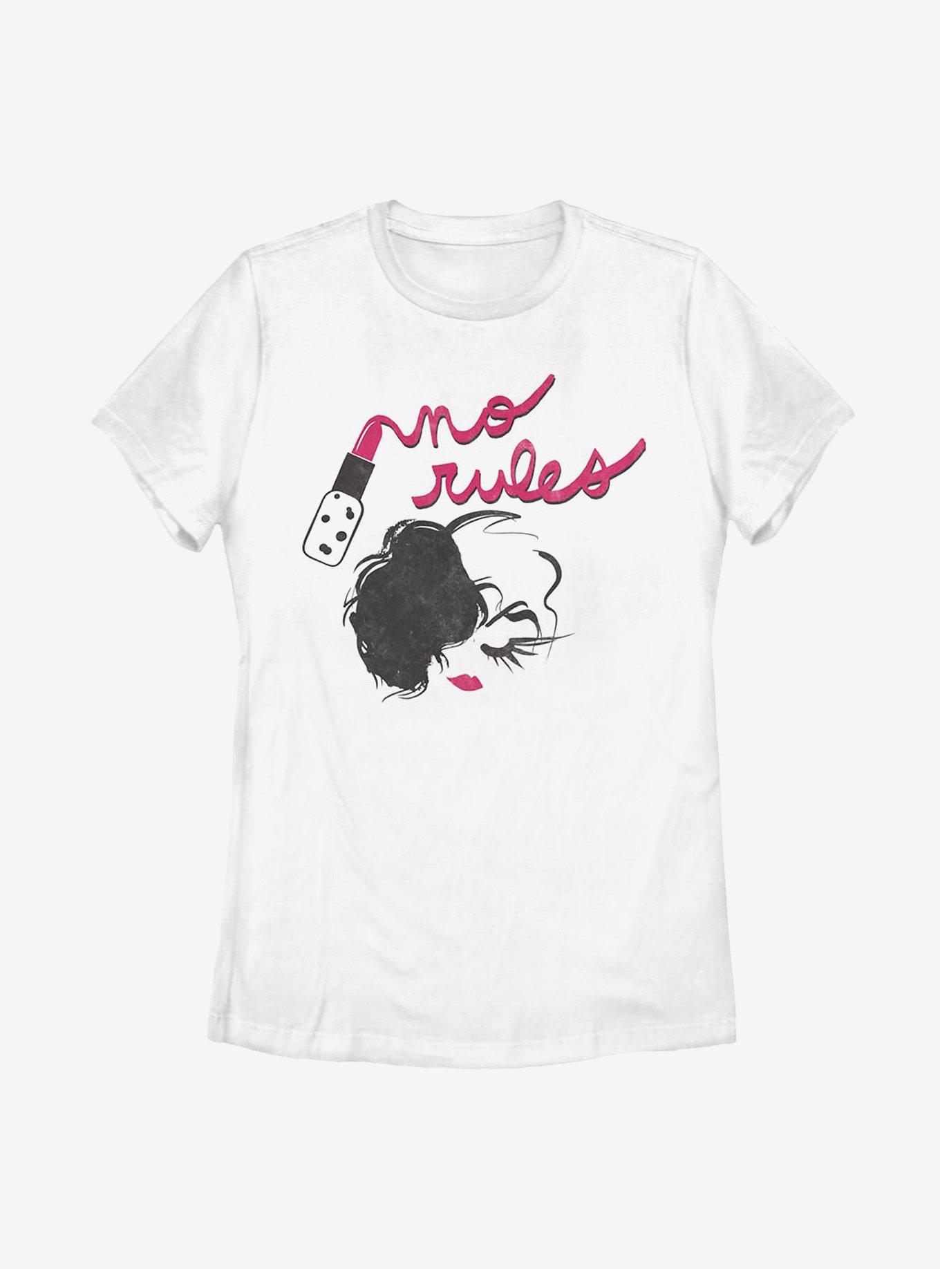 Disney Cruella No Rules Lipstick Womens T-Shirt, , hi-res
