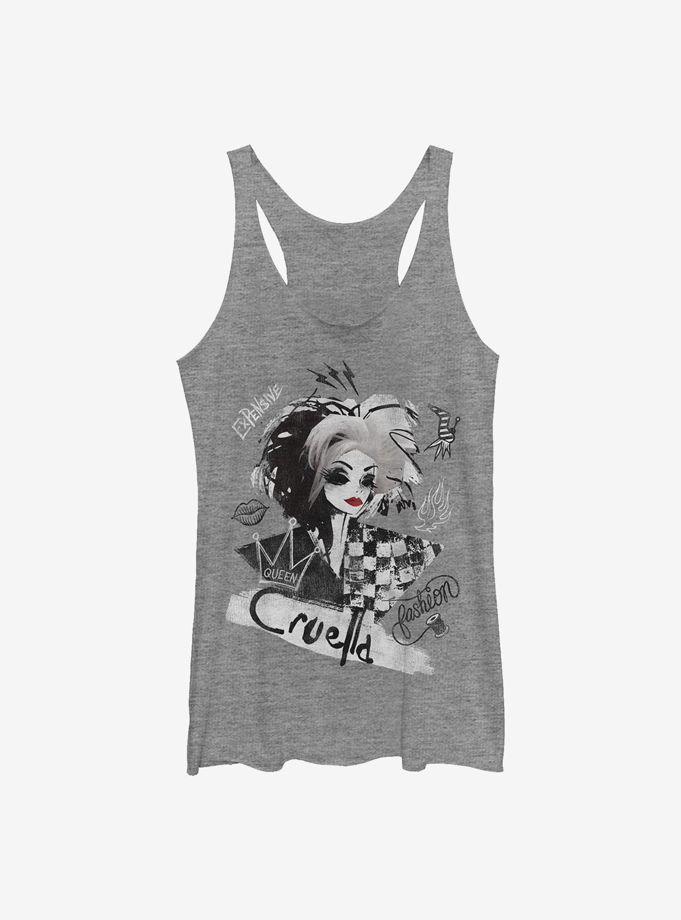 Disney Cruella Artsy Womens Tank Top, , hi-res