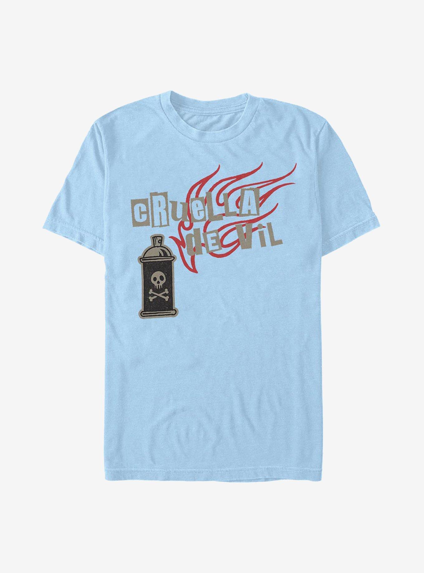 Disney Cruella De Vil Spray Fire T-Shirt, , hi-res