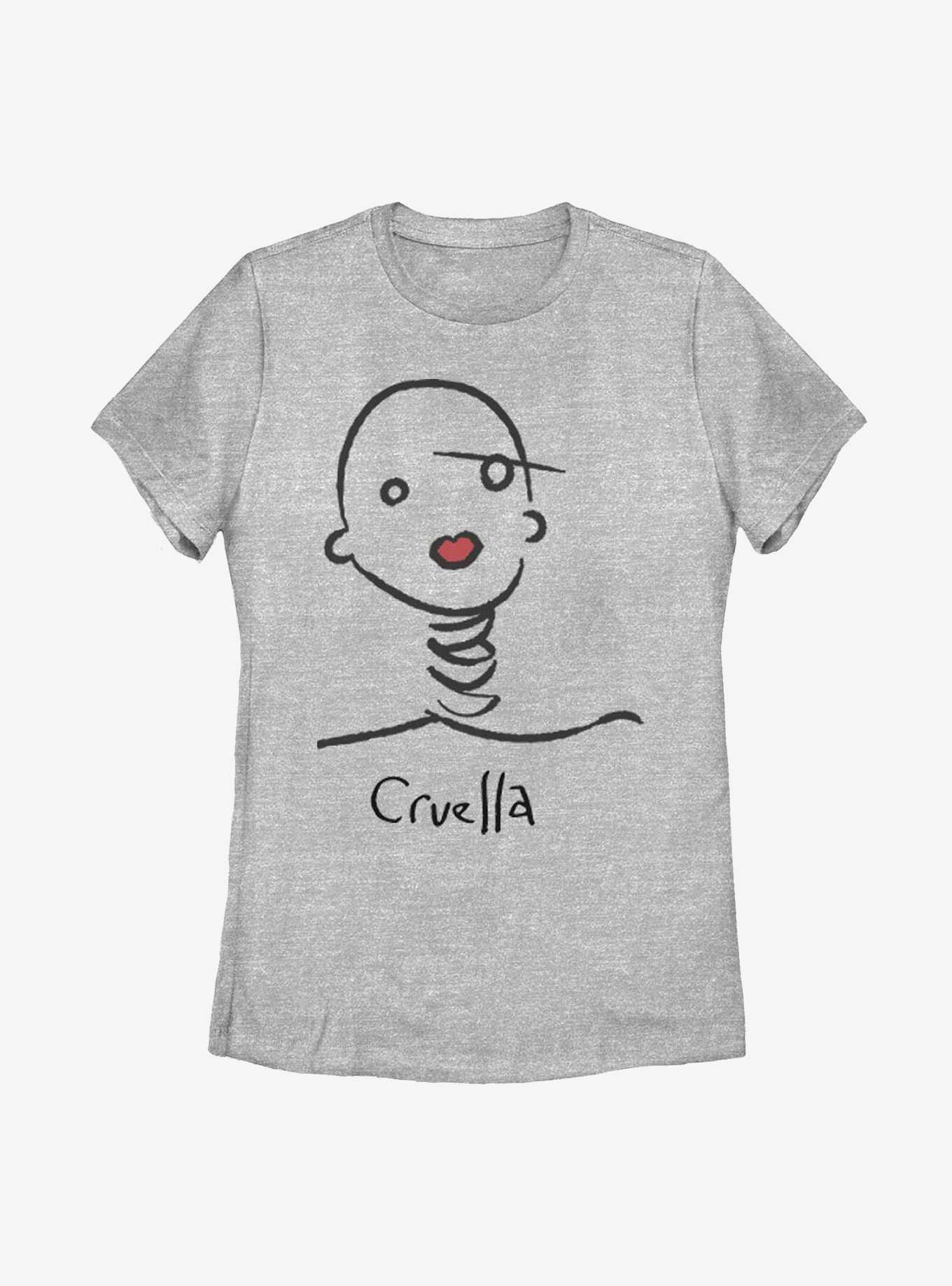 Disney Cruella Doodle Womens T-Shirt, , hi-res