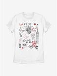 Disney Cruella Rebel Queen Womens T-Shirt, WHITE, hi-res