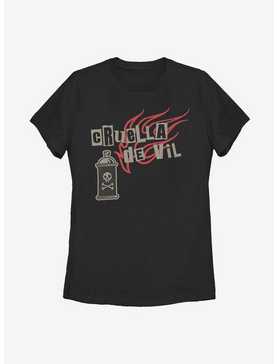 Disney Cruella De Vil Spray Fire Womens T-Shirt, , hi-res