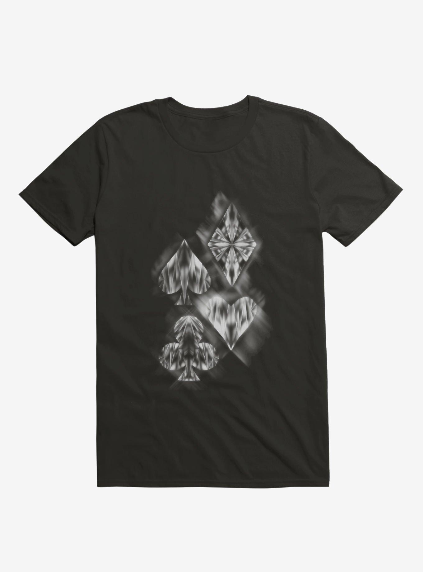 Acesofice Black T-Shirt, BLACK, hi-res