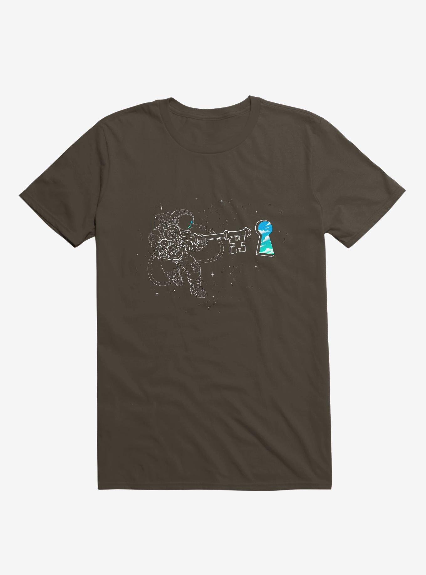 Astral Key Brown T-Shirt, , hi-res