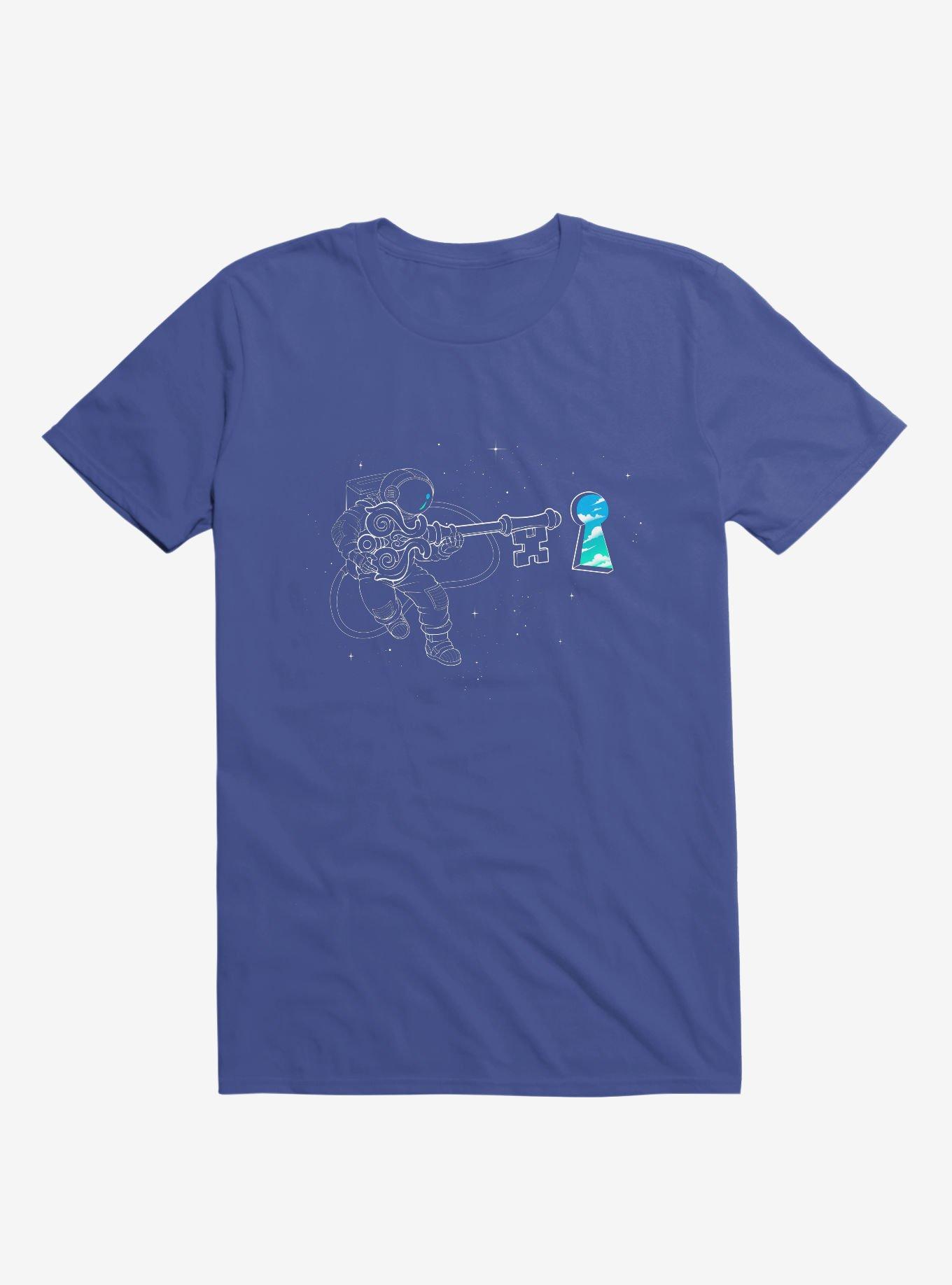 Astral Key Royal Blue T-Shirt, ROYAL, hi-res