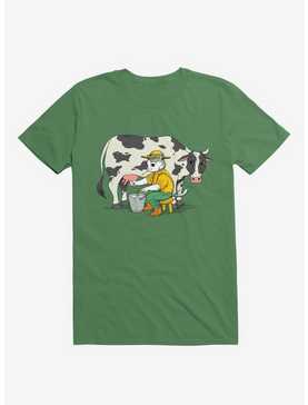 Cat Farmer Kelly Green T-Shirt, , hi-res
