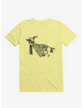 Colors Of Silence Corn Silk Yellow T-Shirt, , hi-res