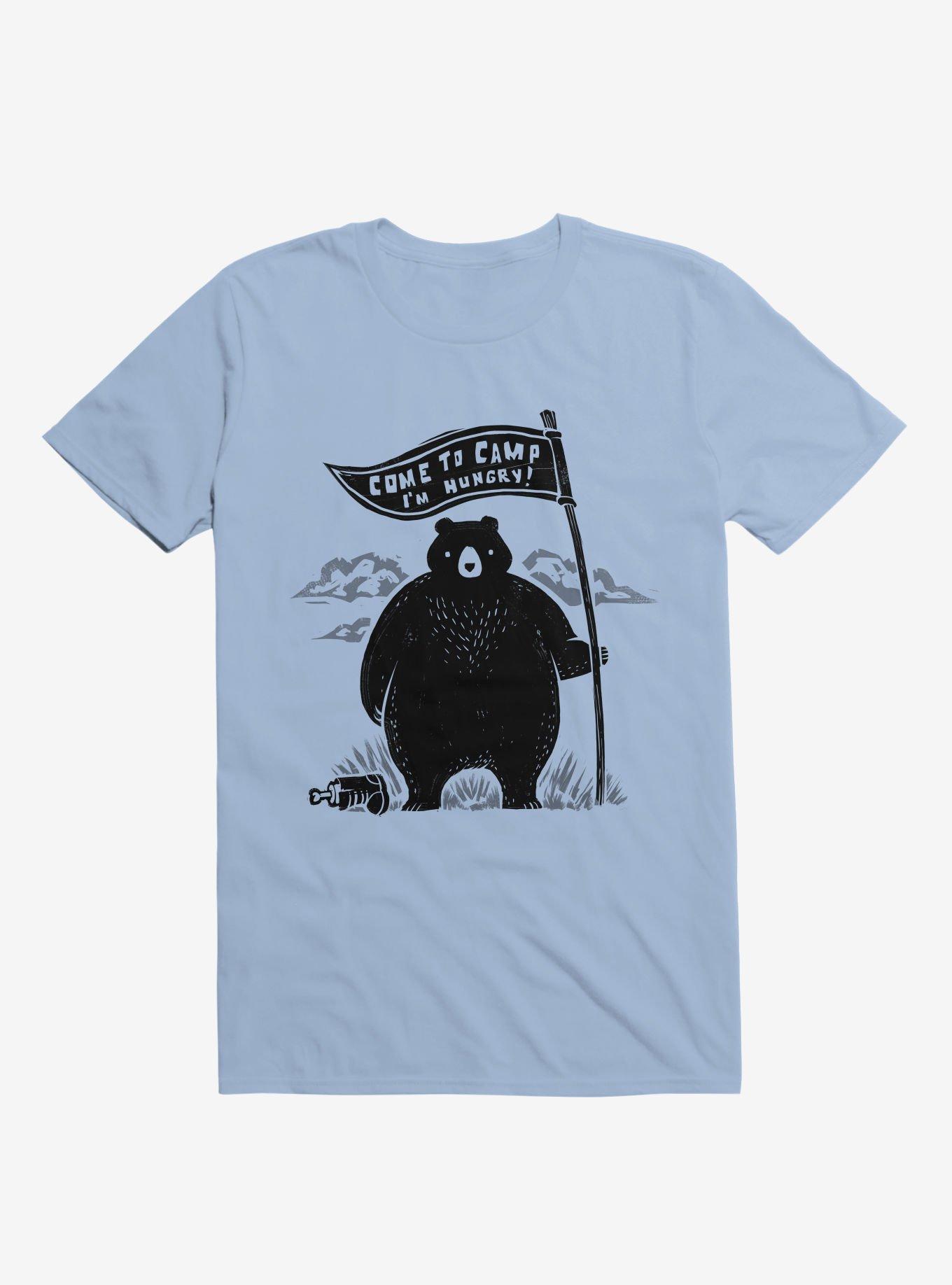 Come To Camp Light Blue T-Shirt, , hi-res