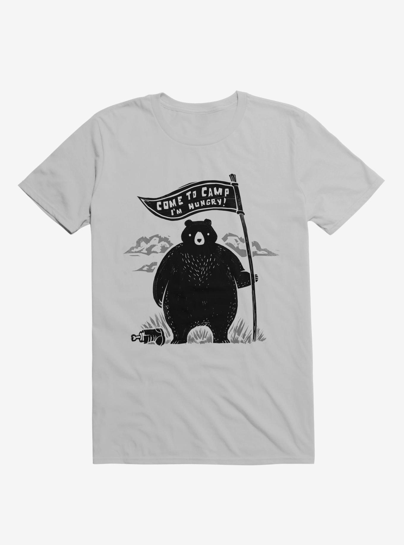 Come To Camp Ice Grey T-Shirt, , hi-res