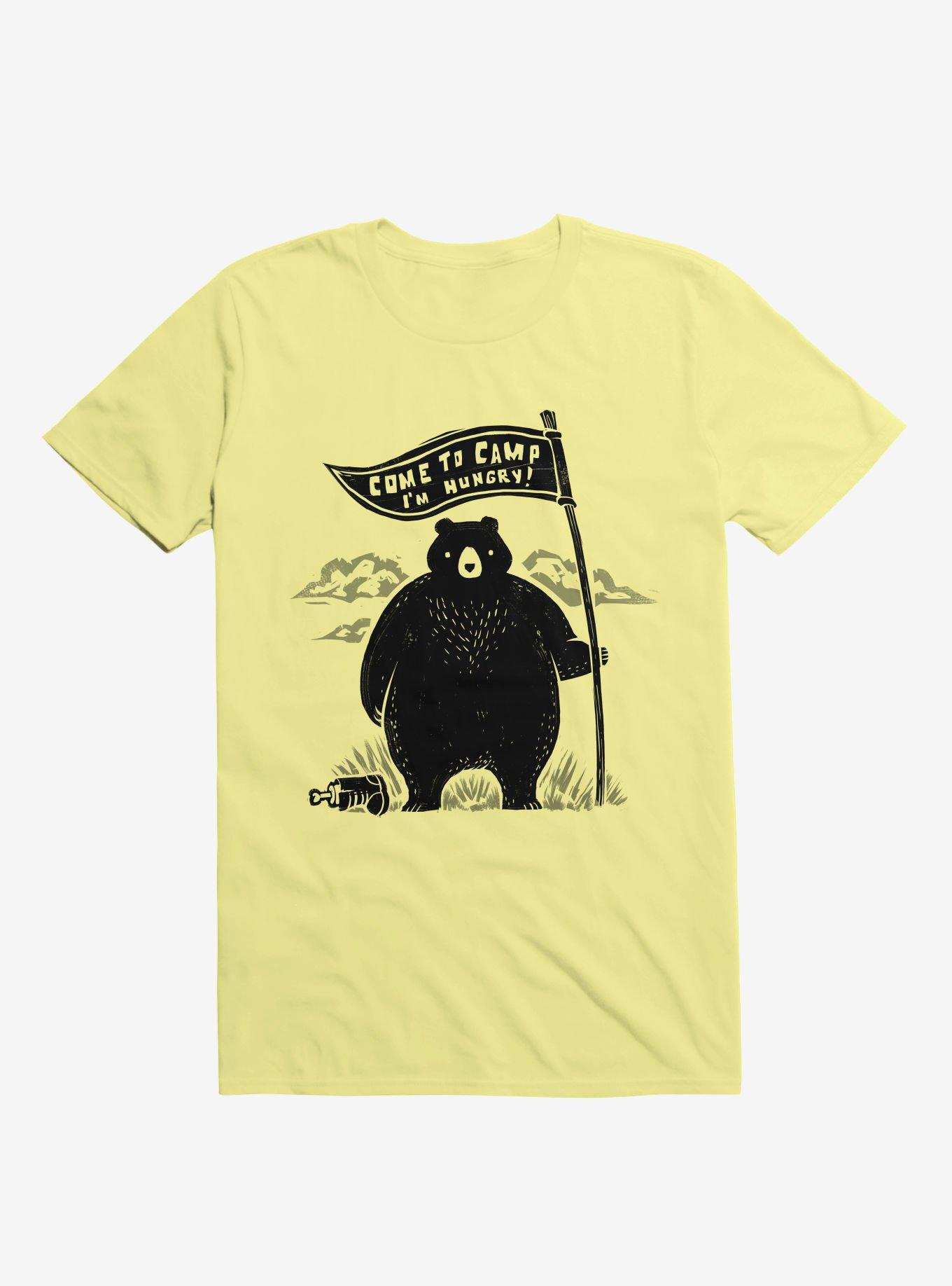 Come To Camp Corn Silk Yellow T-Shirt