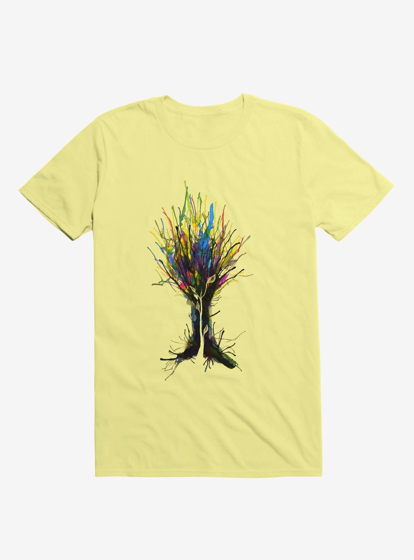 Creativity Corn Silk Yellow T-Shirt, , hi-res
