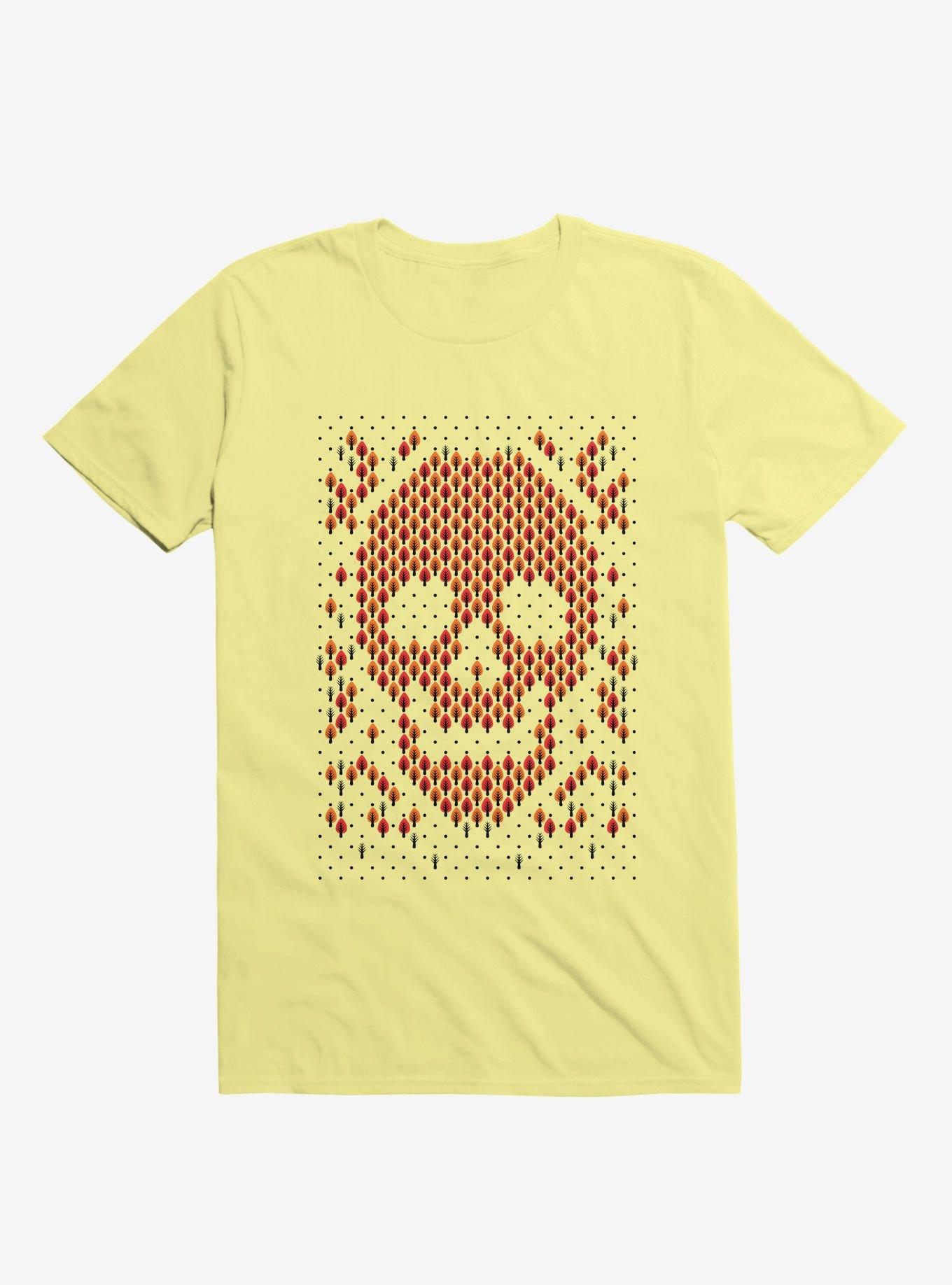Deforestation Corn Silk Yellow T-Shirt, CORN SILK, hi-res