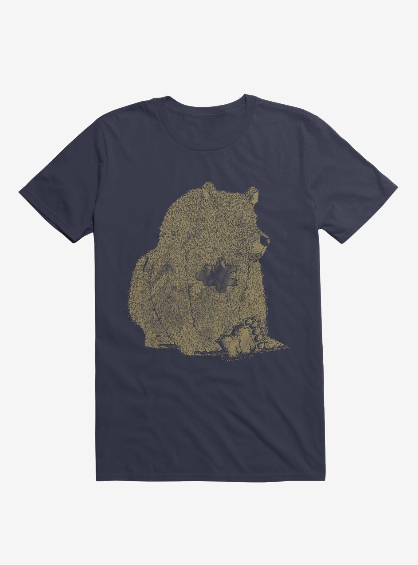 Emptiness T-Shirt, NAVY, hi-res