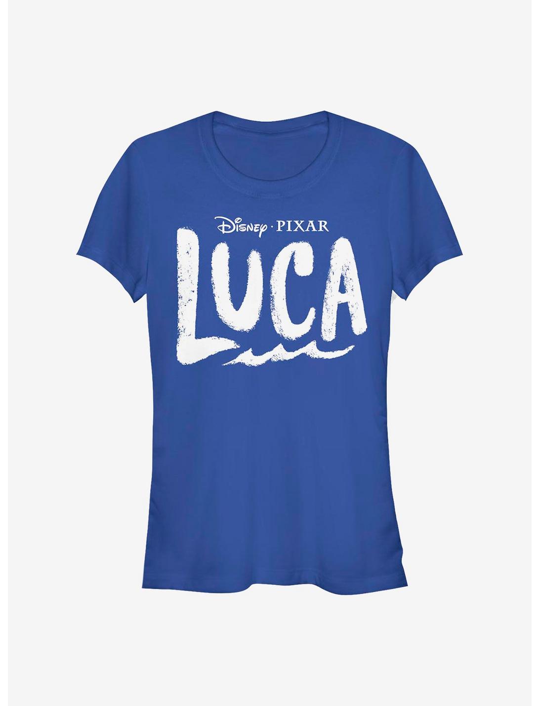 Disney Pixar Luca Logo Girls T-Shirt, ROYAL, hi-res