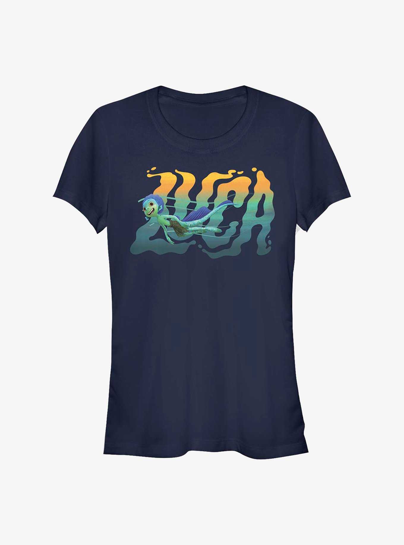 Disney Pixar Luca Swimming Girls T-Shirt, , hi-res