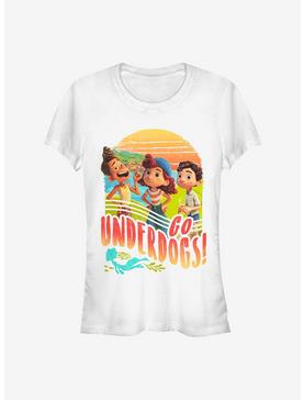 Disney Pixar Luca Underdog Group Girls T-Shirt, WHITE, hi-res