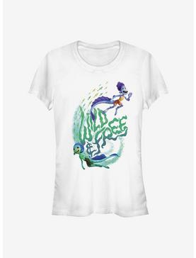 Disney Pixar Luca Wild & Free Girls T-Shirt, WHITE, hi-res
