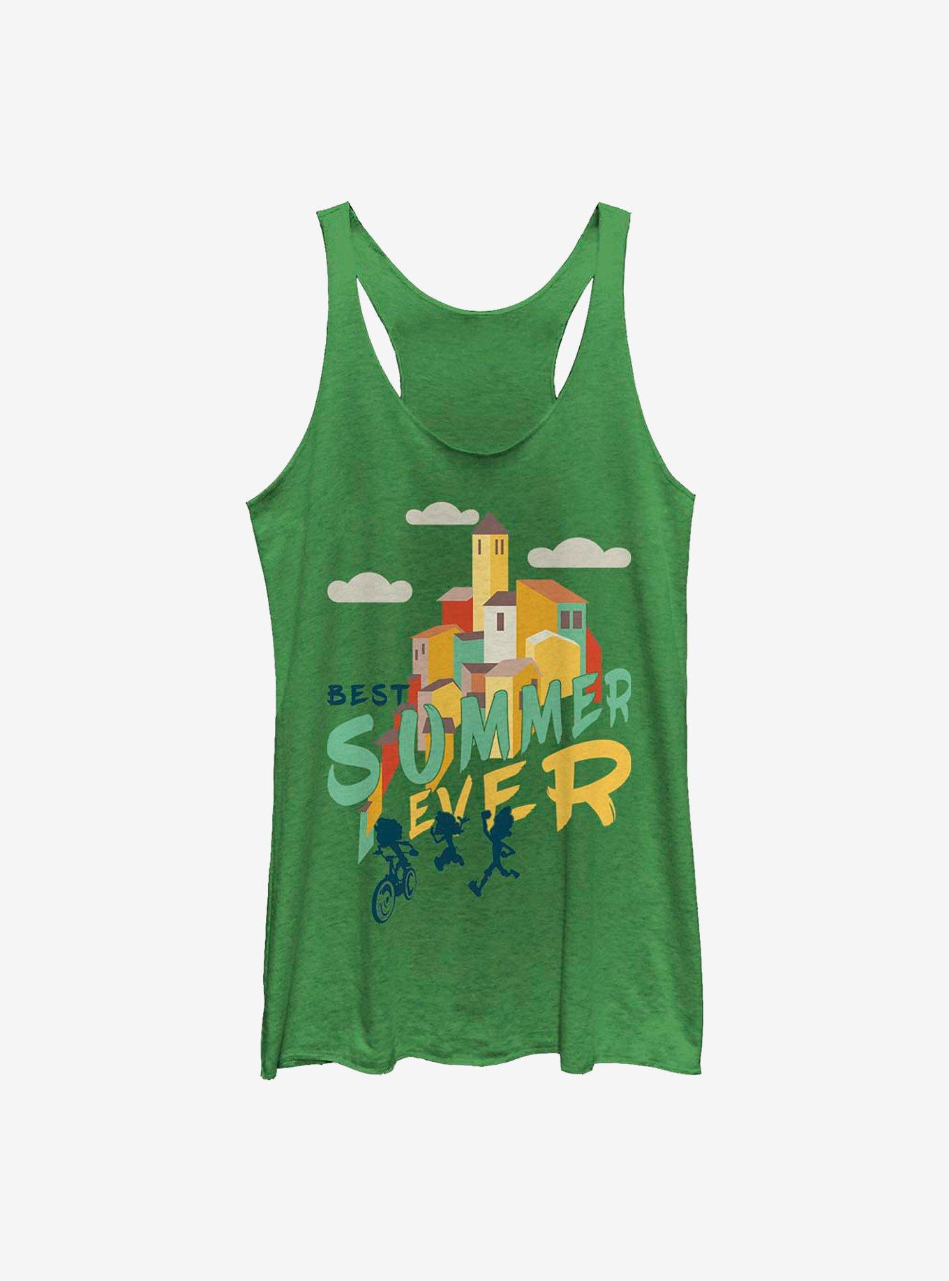 Disney Pixar Luca Best Summer Ever Girls Tank, ENVY, hi-res