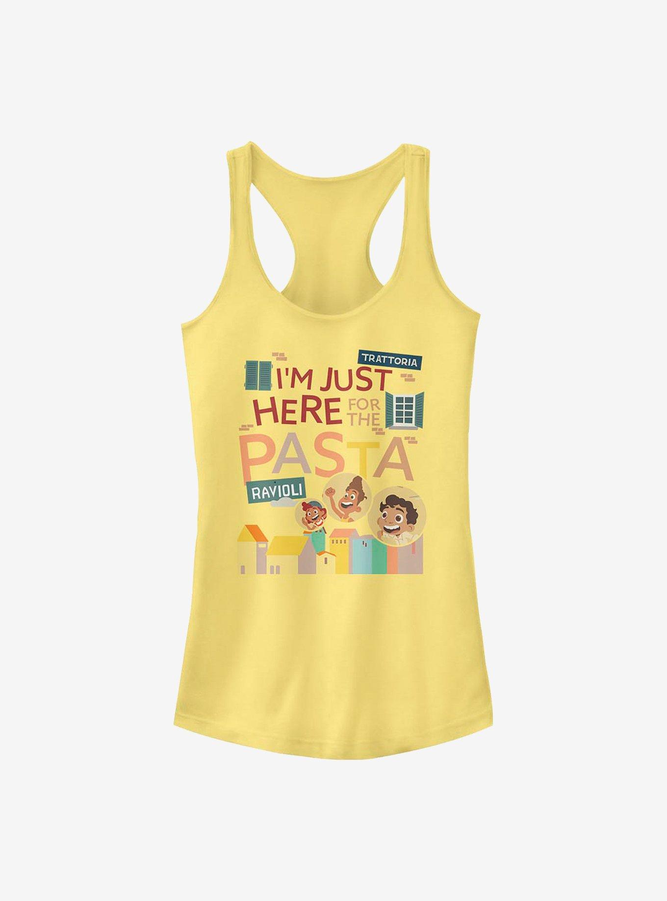 Disney Pixar Luca Pasta Time Girls Tank, BANANA, hi-res