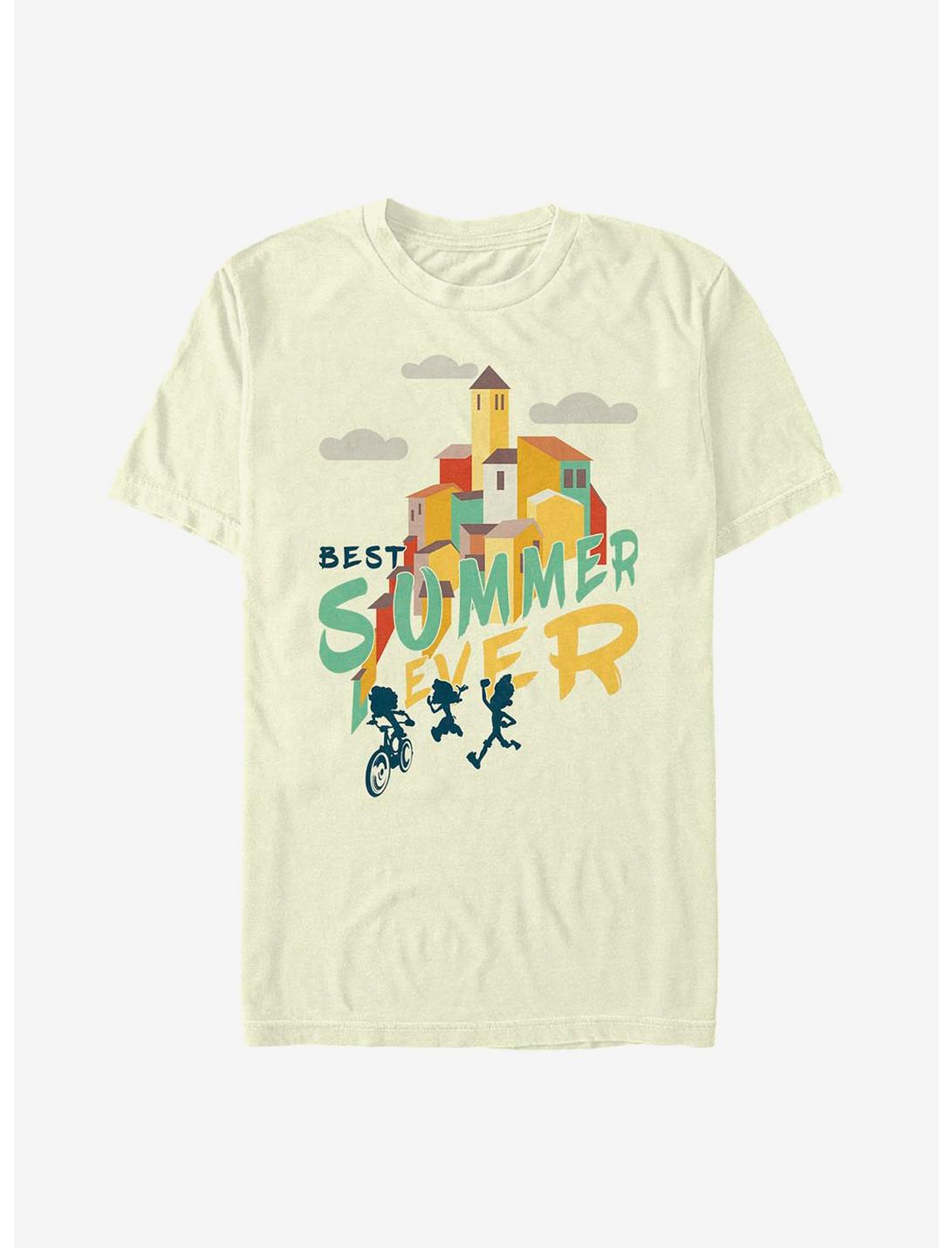 Disney Pixar Luca Best Summer Ever T-Shirt, NATURAL, hi-res