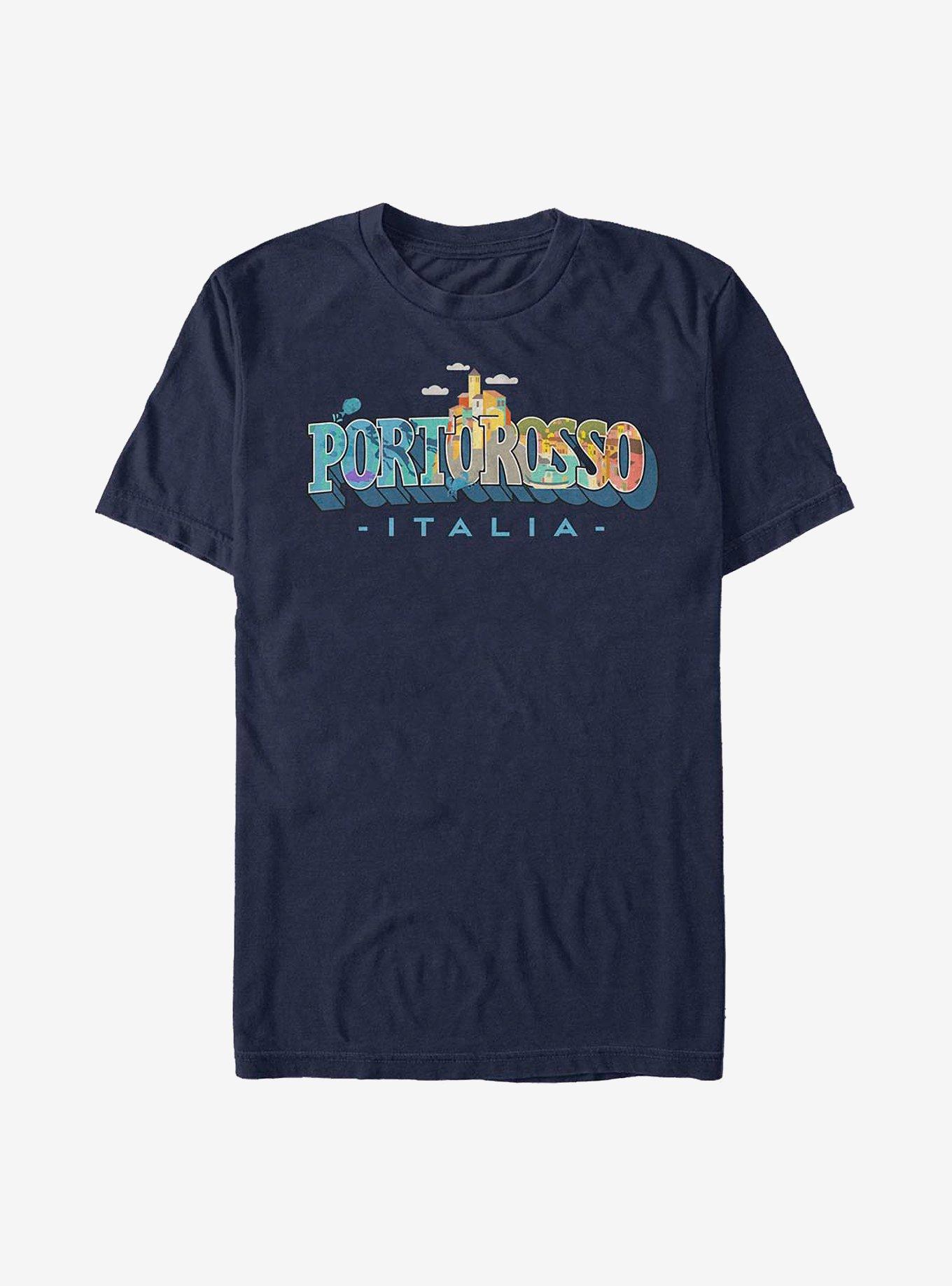 Disney Pixar Luca Portorosso Visit T-Shirt, NAVY, hi-res