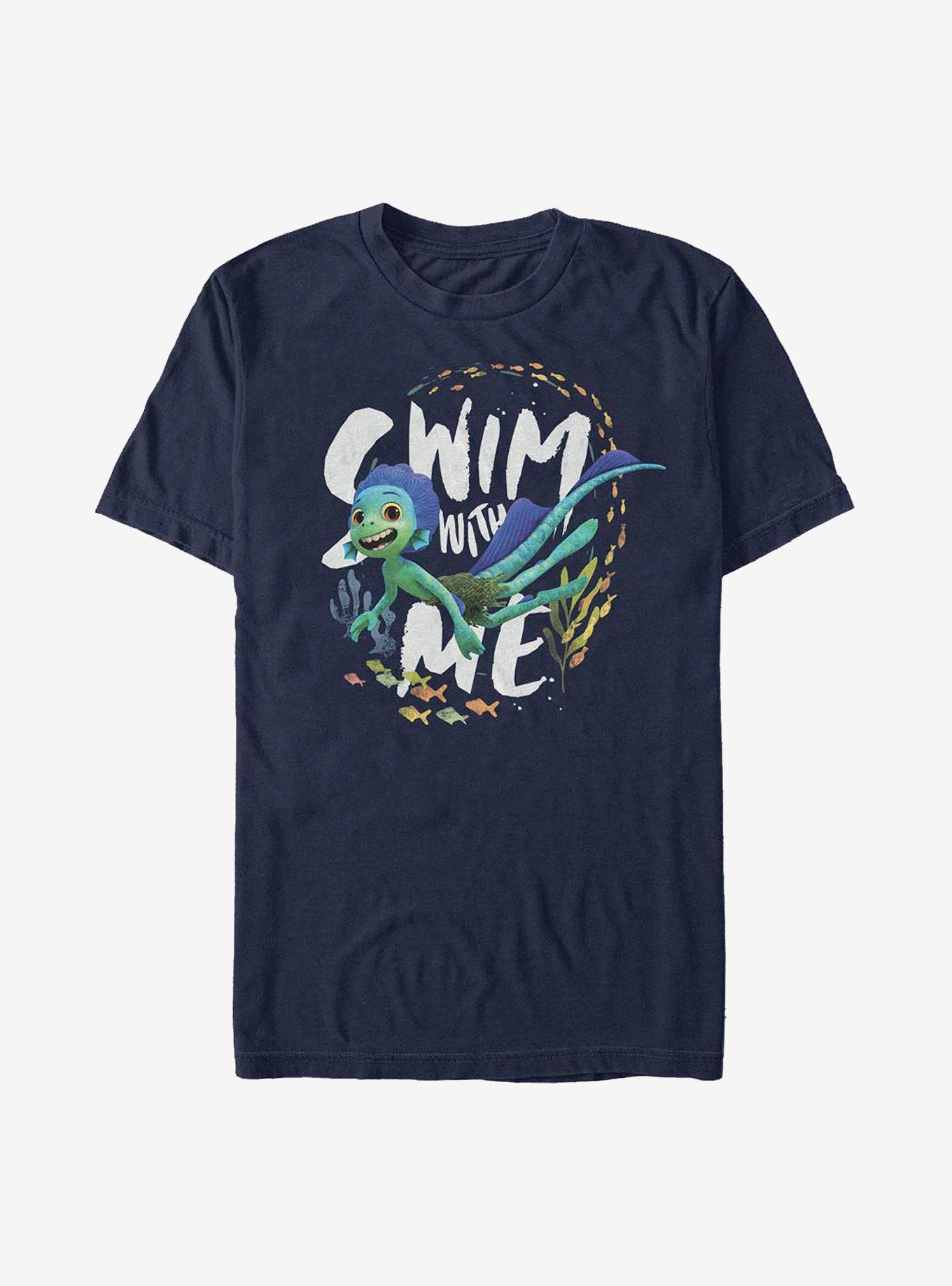 Disney Pixar Luca Swimming Sea Monsters T-Shirt, , hi-res