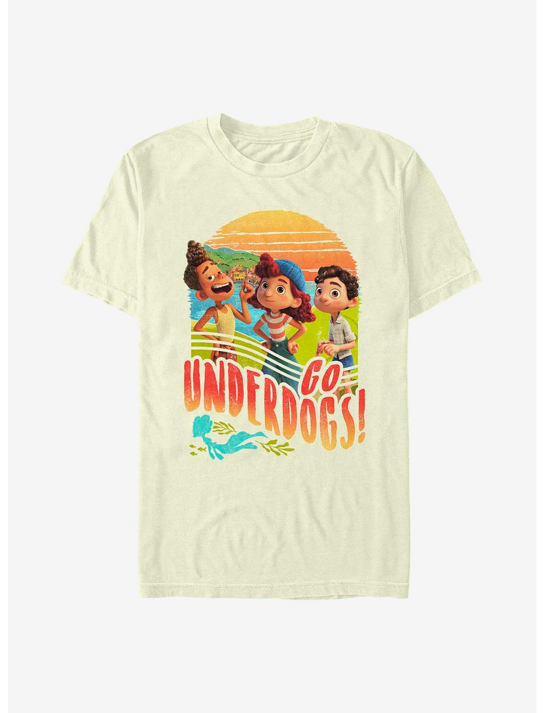 Disney Pixar Luca Underdog Group T-Shirt, NATURAL, hi-res