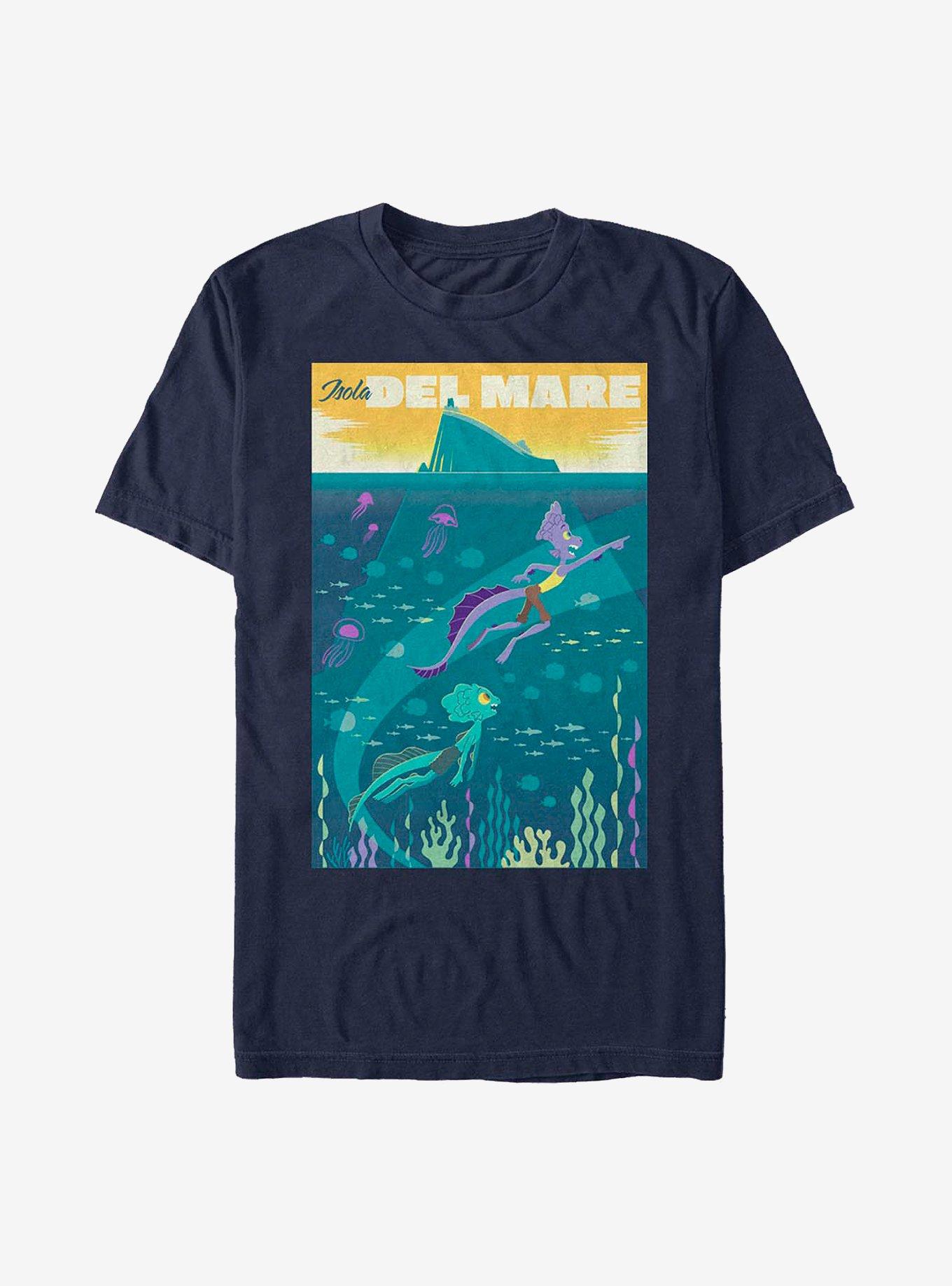 Disney Pixar Luca Isola Del Mare Poster T-Shirt, , hi-res