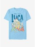Disney Pixar Luca The Family T-Shirt, LT BLUE, hi-res