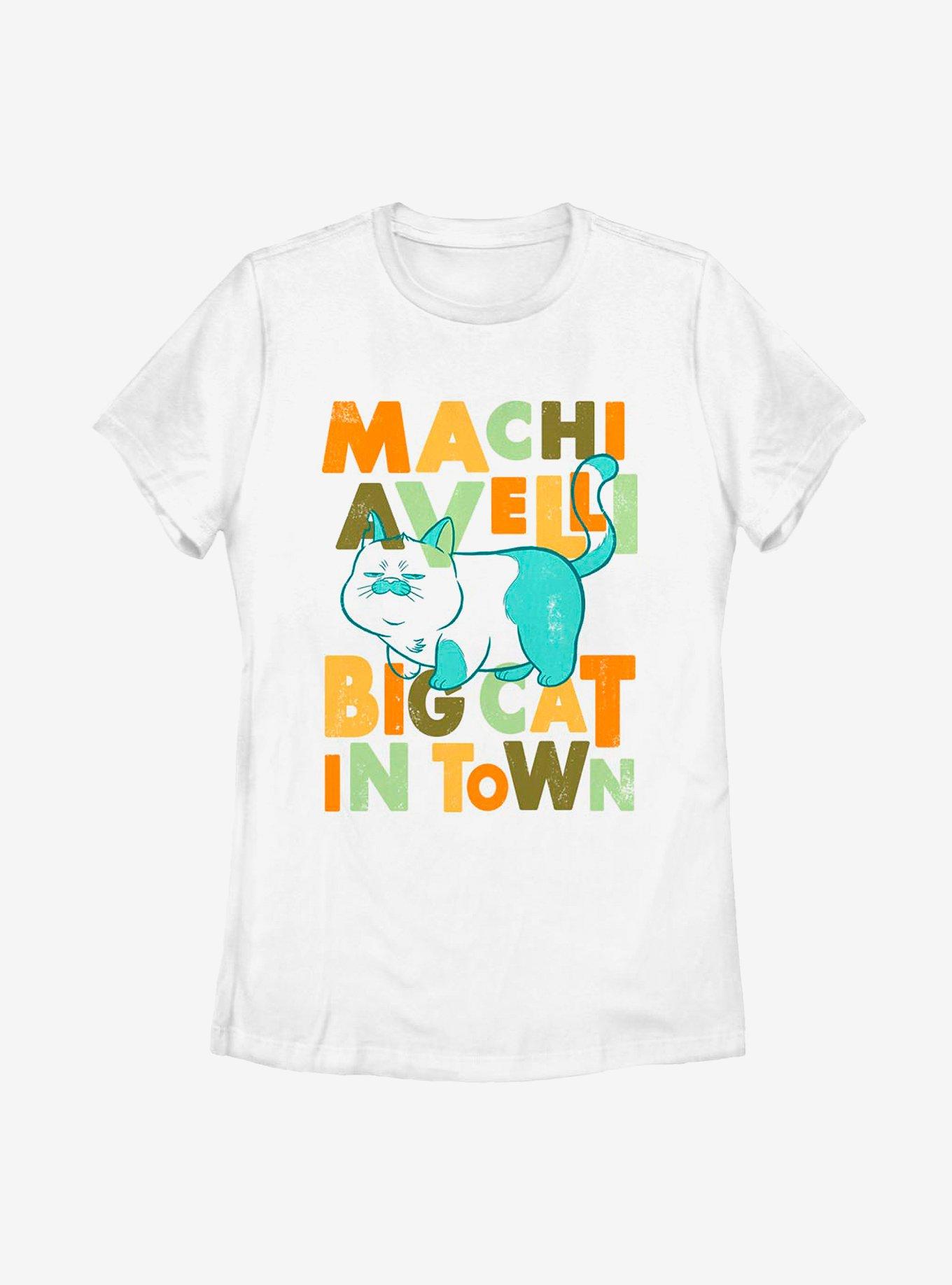 Disney Pixar Luca Machiavelli Big Cat In Town Womens T-Shirt, , hi-res