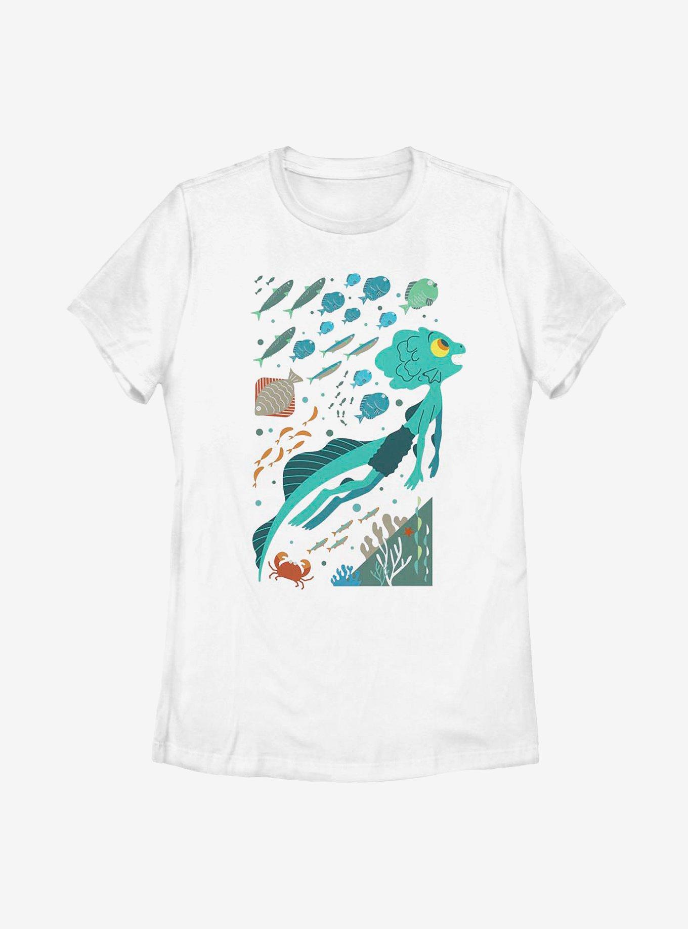 Disney Pixar Luca Under The Sea Womens T-Shirt