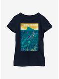 Disney Pixar Luca Isola Del Mare Poster Youth Girls T-Shirt, NAVY, hi-res