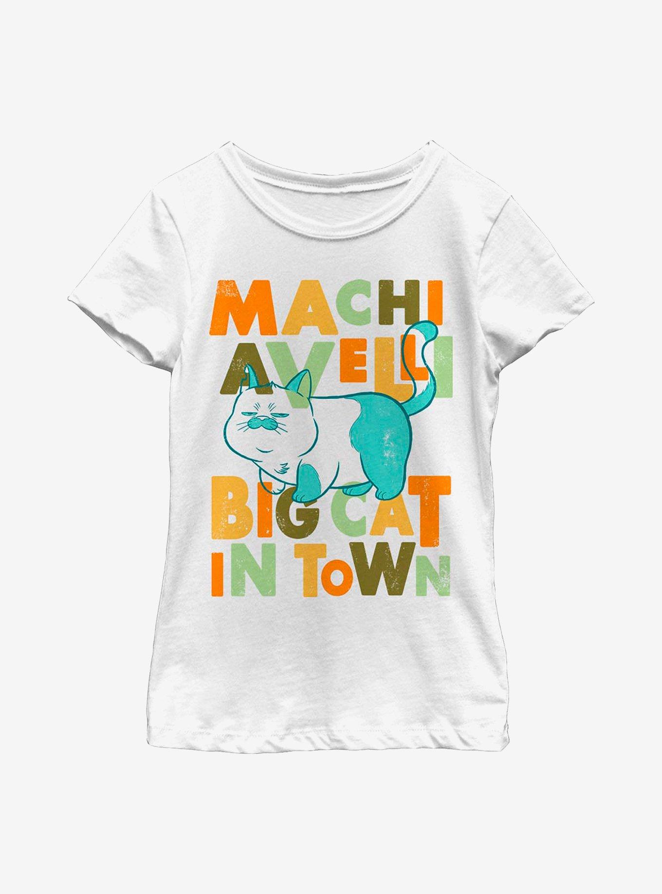 Disney Pixar Luca Machiavelli Big Cat In Town Youth Girls T-Shirt, , hi-res