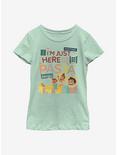 Disney Pixar Luca I'm Just Here For The Pasta Youth Girls T-Shirt, MINT, hi-res