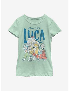 Disney Pixar Luca The Family Youth Girls T-Shirt, , hi-res