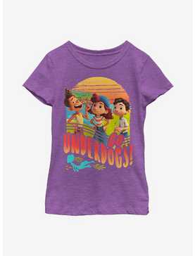 Disney Pixar Luca Go Underdogs! Youth Girls T-Shirt, , hi-res