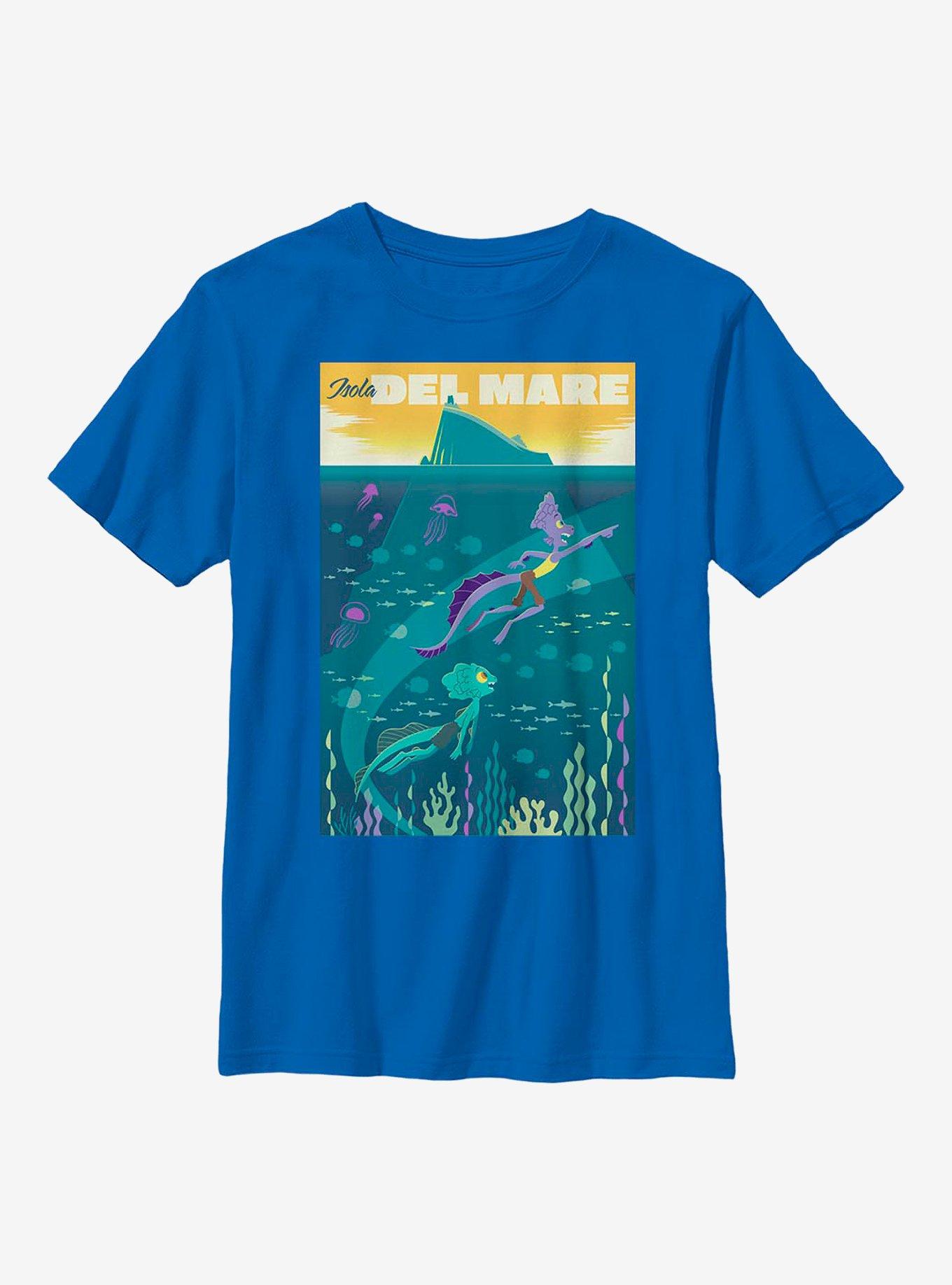 Disney Pixar Luca Isola Del Mare Poster Youth T-Shirt, , hi-res