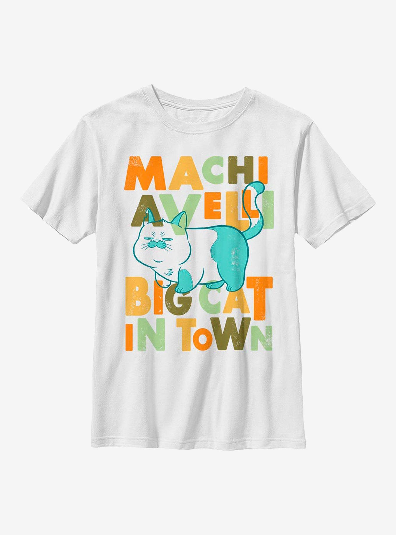 Disney Pixar Luca Machiavelli Big Cat In Town Youth T-Shirt, , hi-res