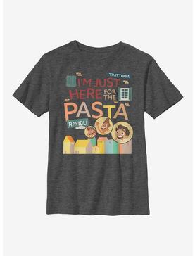 Disney Pixar Luca I'm Just Here For The Pasta Youth T-Shirt, , hi-res